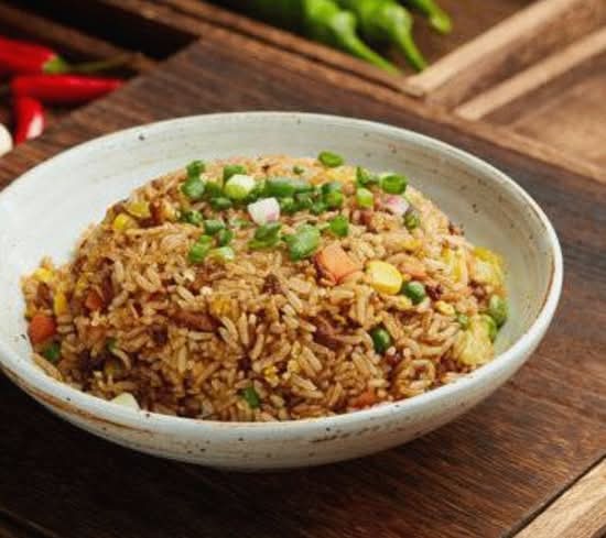 Soy Sauce Fried Rice 酱油炒饭
